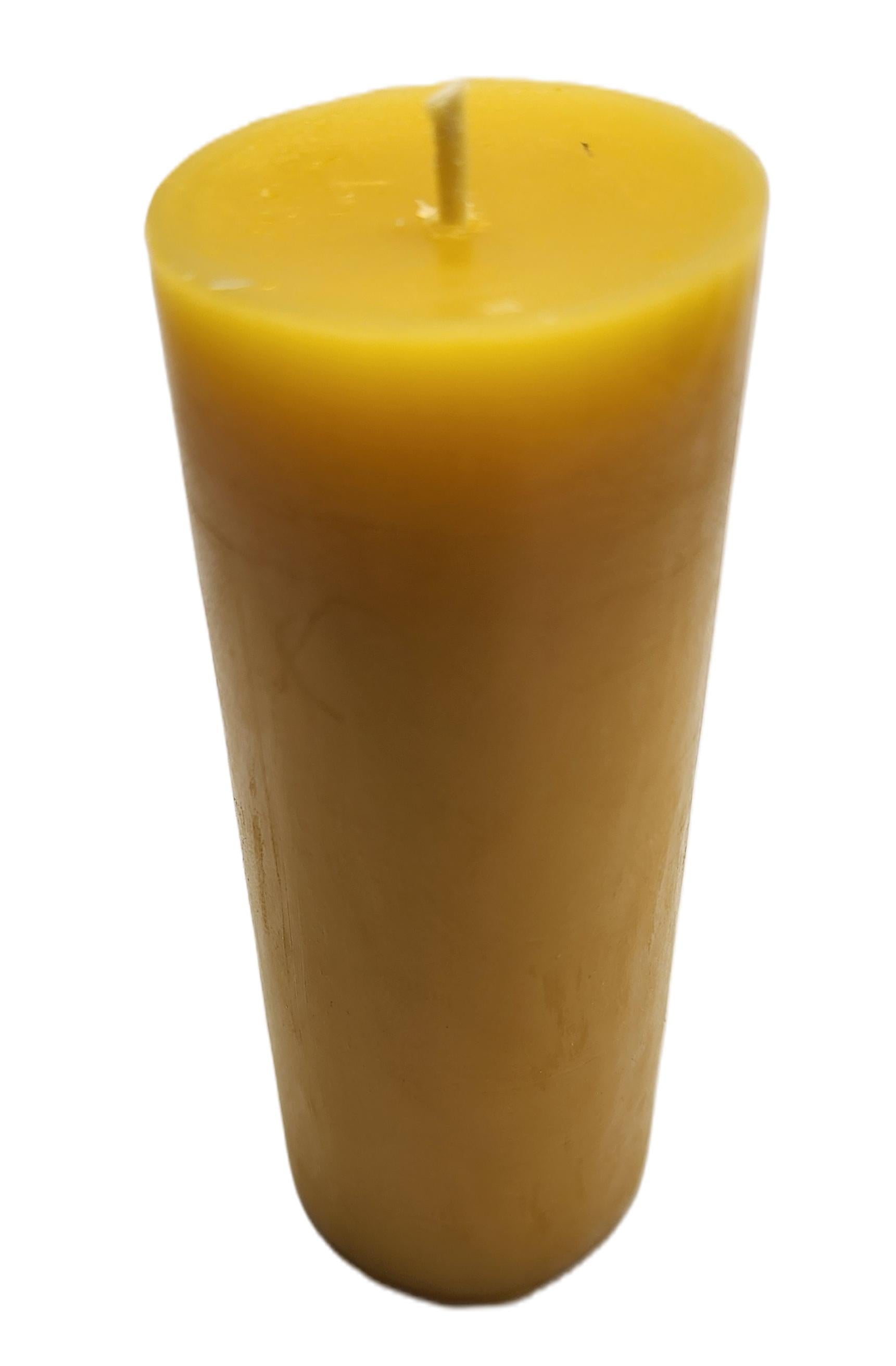 Eco-Friendly candles 1.5" W Pure 100% Beeswax pillar candle 4" Tall. bulk wholesale