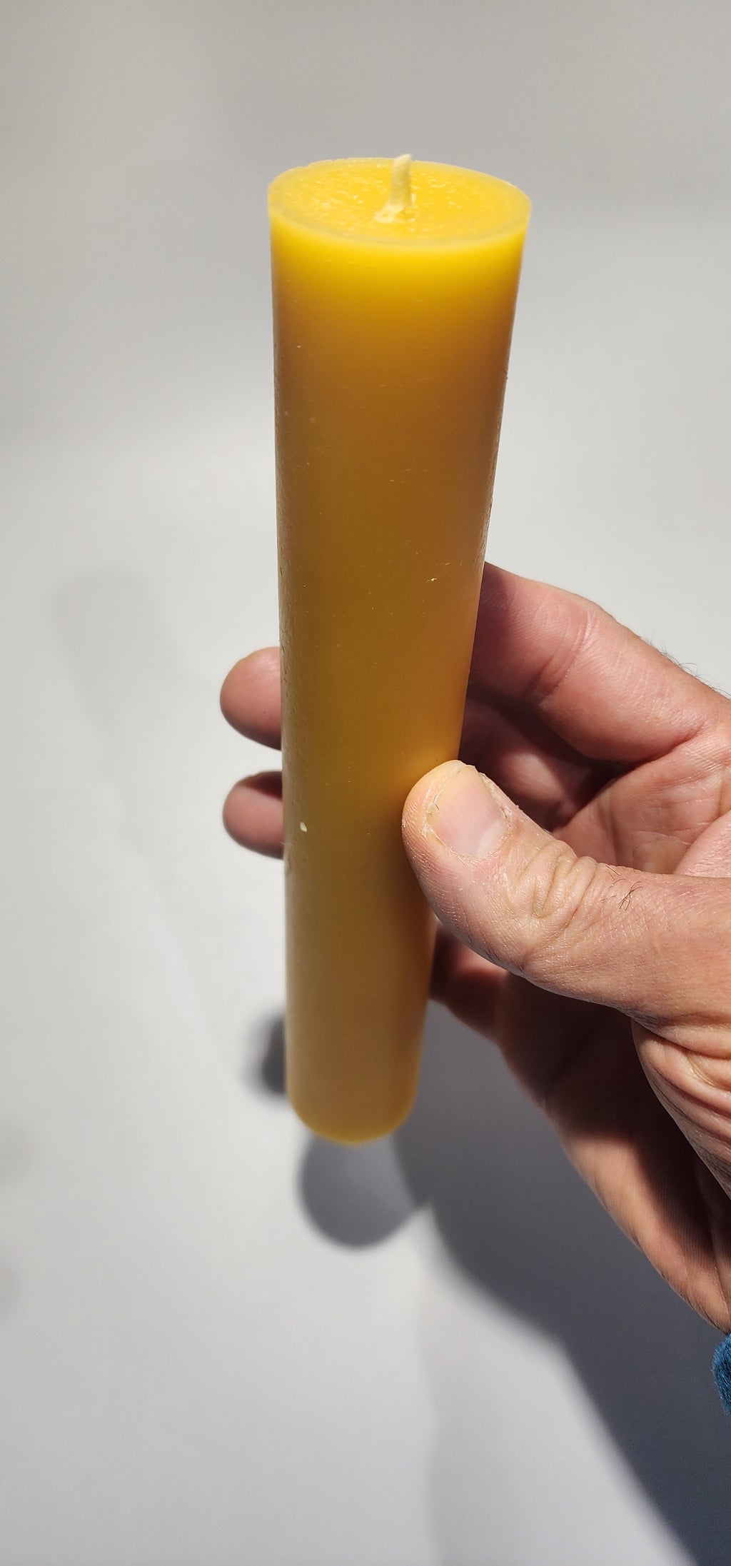 1.25", 1.5", or 2" in Diameter Altar Candle Pure 100% Beeswax Church candles 8", 12", or 24" H. bulk wholesale