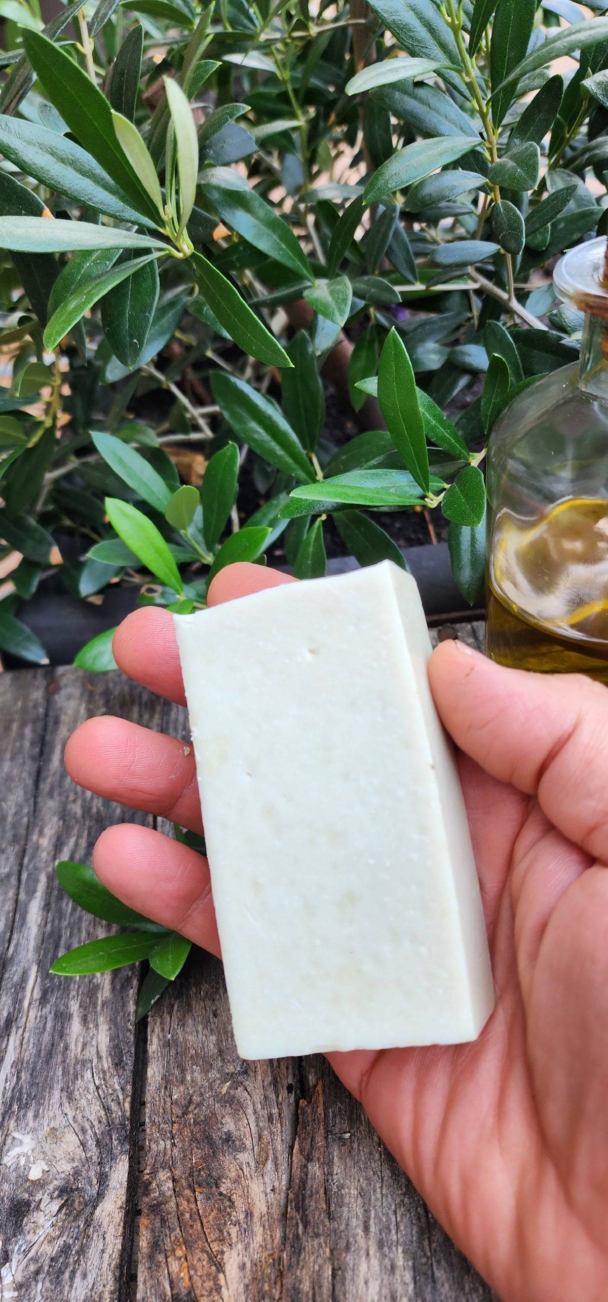 Traditional Castile Soap Bar – 100% Spanish Extra Virgin Olive Oil, Unscented