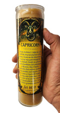 Zodiac Prayer Affirmation Candle • Spiritual Intentions Gift . Astrology Manifestation beeswax Candle. Spiritual Birth Sign Candle.