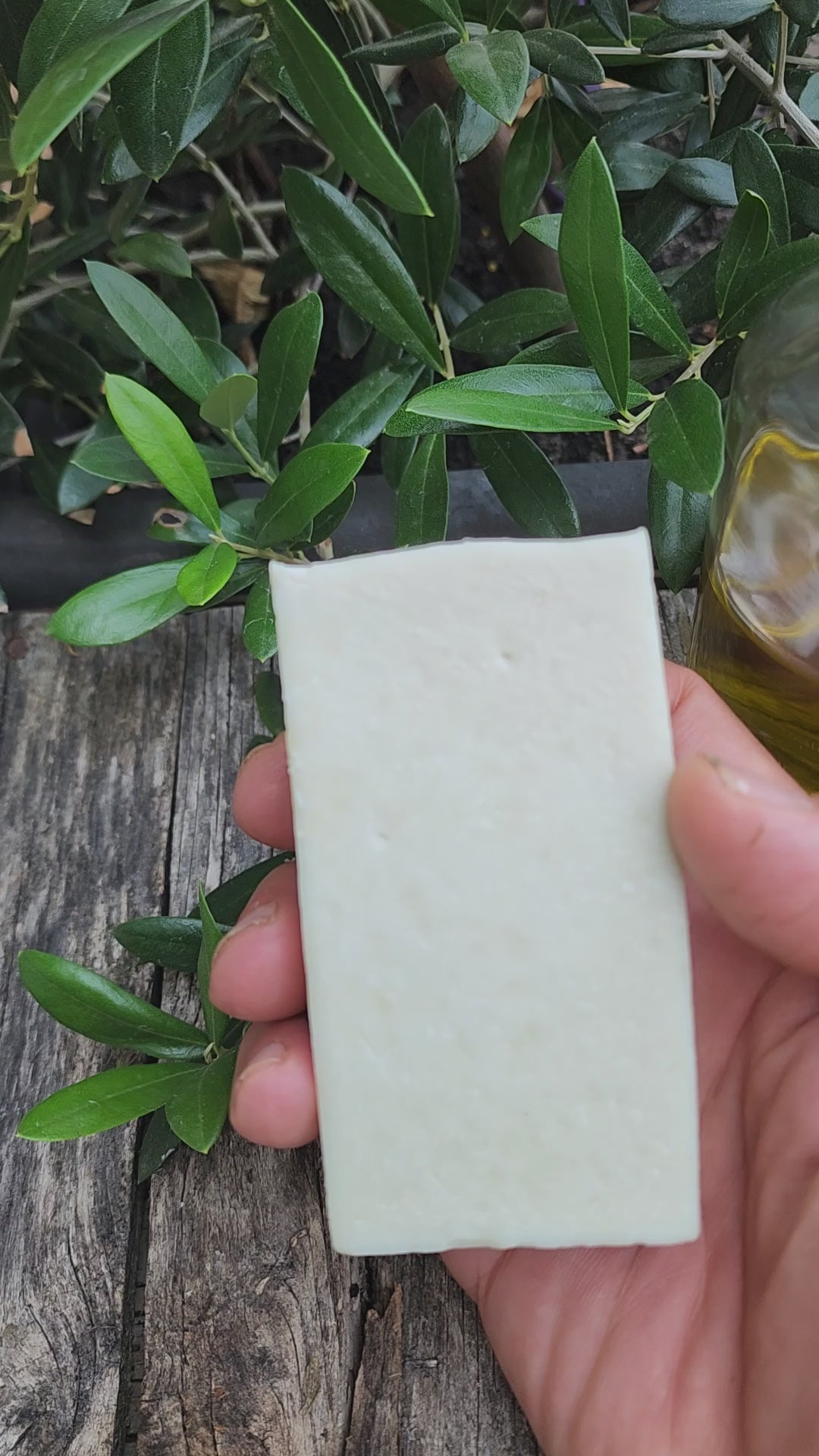 Traditional Castile Soap Bar – 100% Spanish Extra Virgin Olive Oil, Unscented